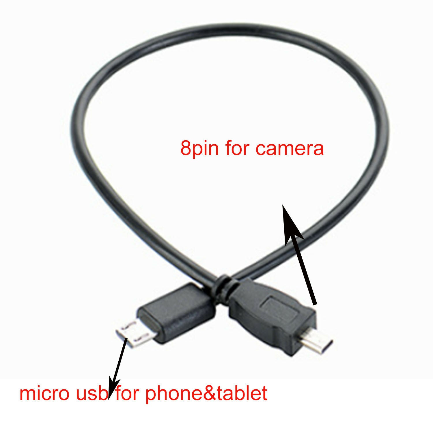 USB OTG DATA Cable For Sony Camera Alpha DSLR-A100 K DSLR A100 Kit