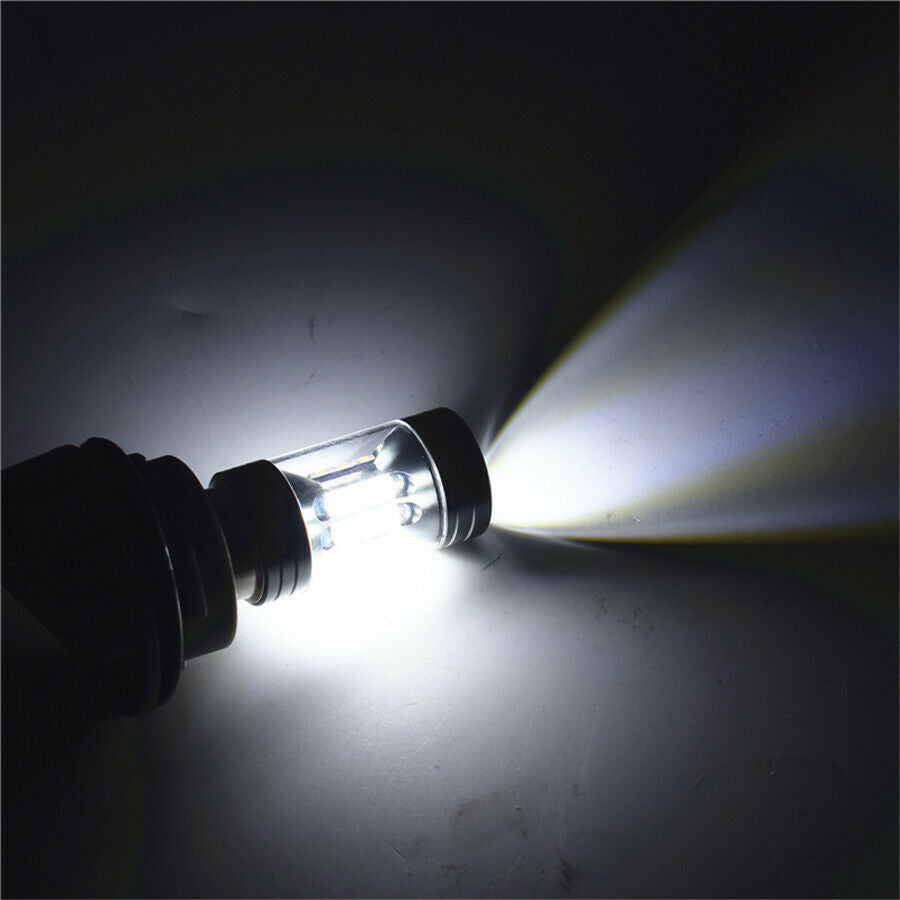 1X H4 9003 HB2 LED Bulbs 100W 990LM Pure White Fog Driving Light Bulb Hi/Lo Beam
