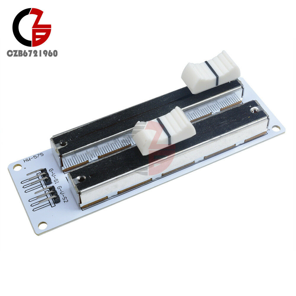 Linear Electronic 10K Building Block Double Potentiometer Sliding Module Arduino