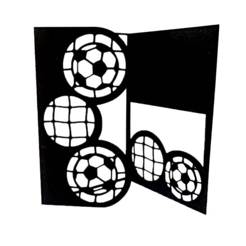 3 Football Birthday Wedding Card Carbon Steel Cutting Dies DIY Scrapbooking