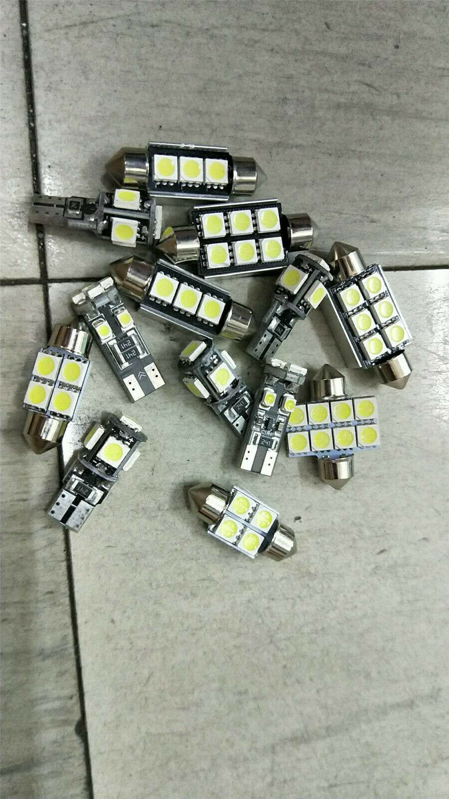 13pcs Car Car Interior LED Bulbs Canbus Kit