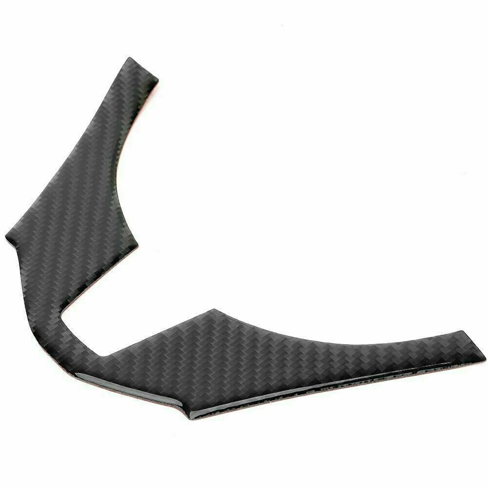 For Mazda 3 Axela 2014-2016 Carbon Fiber Style Interior Steering Wheel Cover Cap