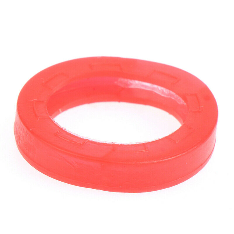 50Pcs Hollow Multi Color Rubber Soft Keys Locks Cap Topper Keyring Elastic C FG