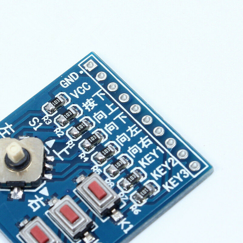 Navigation Button Module 5 Direction Key Keyboard Module Microcontroller Module