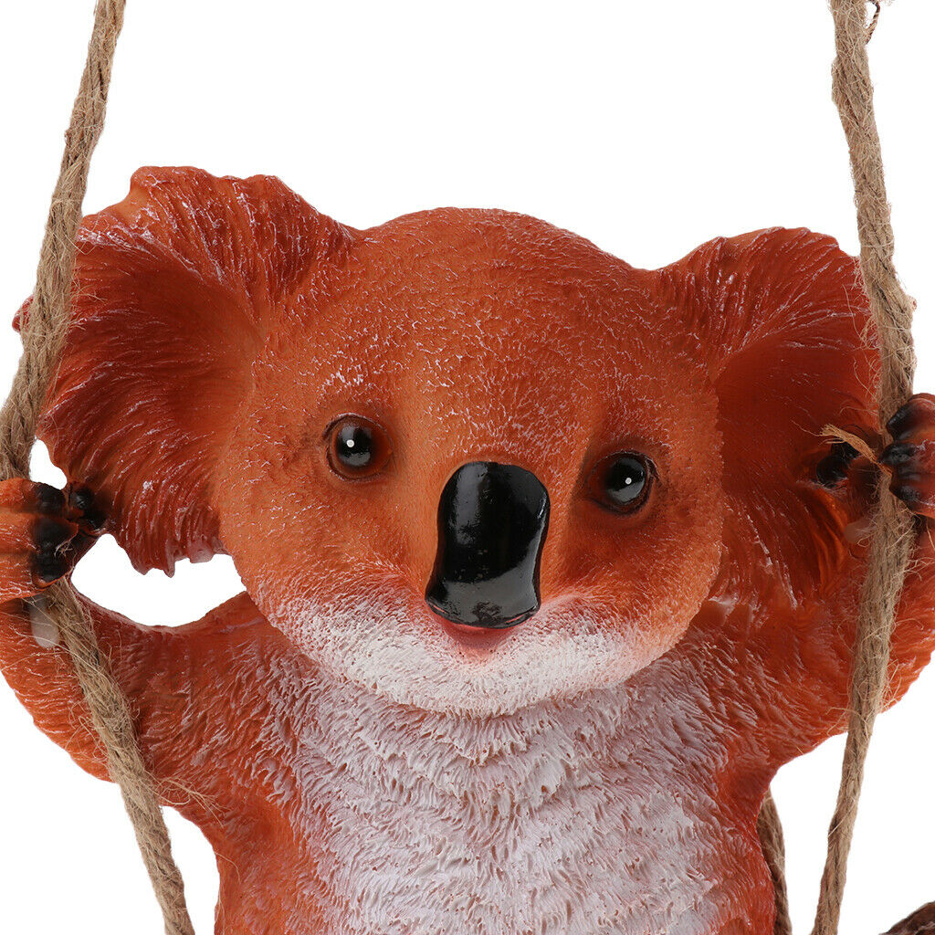 Koala Sculpture Garden Home Farm Decoration Decorative Gardening Xmas Gift