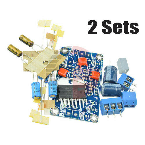 2 Sets MINI TDA7293 100W Mono Single Channel Amplifier DIY Kits Board Module