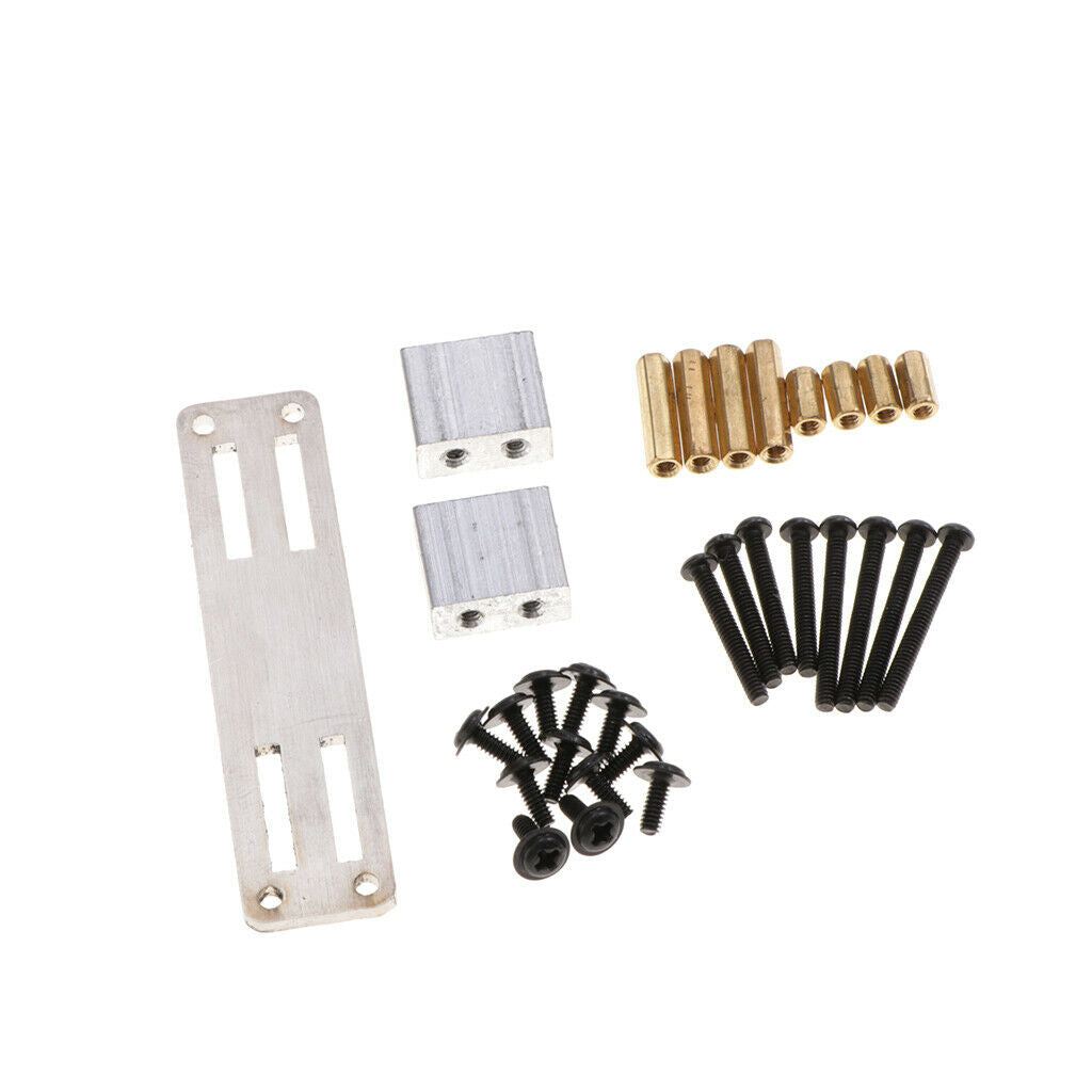 1 Set RC Truck Buggy Spare Parts RC Steering Gear Bracket Multicolor Metal