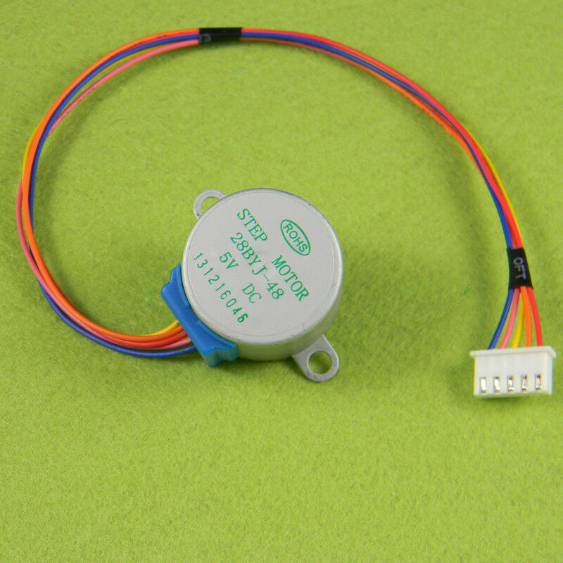 28BYJ48 DC 5V 5mm Shaft Dia 4 Phase 5 Wire Slow step motor