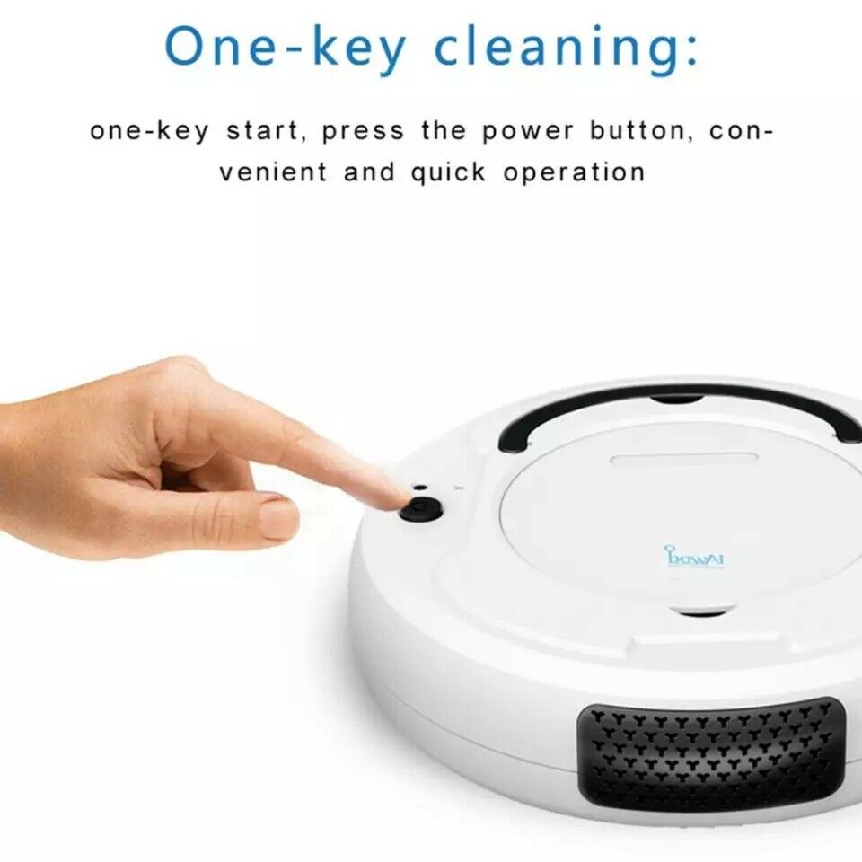 Smart Wireless Sweeping Dry Wet Clean Automatic Intelligent Vacuum Cleaner Robot