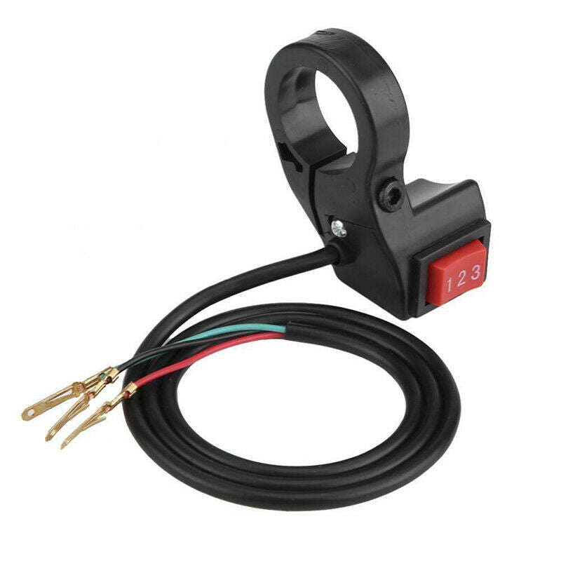 22mm 7/8in Handlebar Electric 3 Speed Module Switch For Motorcycle E-Bike.l8