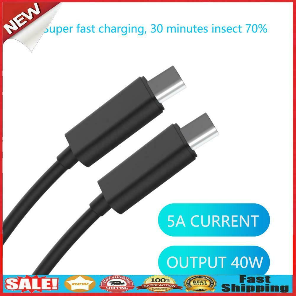 2 in 1 USB C Cable for Nintendo Switch Switch Lite Console Pro Controller @