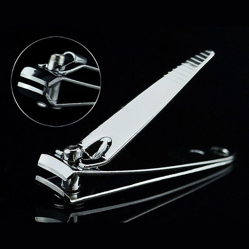 Nail Care 7 Piece Cutter Cuticle Clipper Manicure Pedicure Kit Case Gift Set  SJ