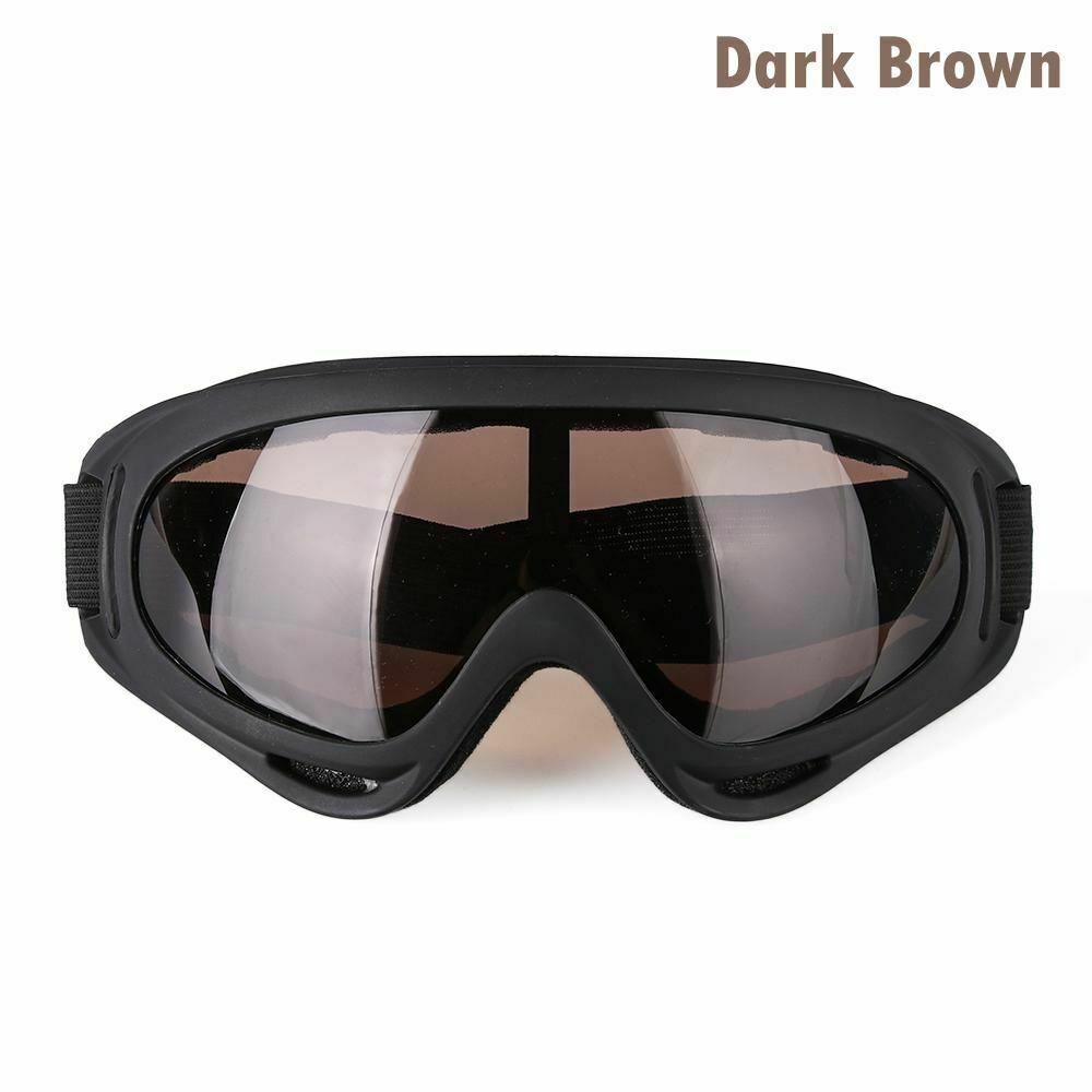 Outdoor Sports Ski Goggles Winter Windproof Eyewear Glasses Lens Frame
