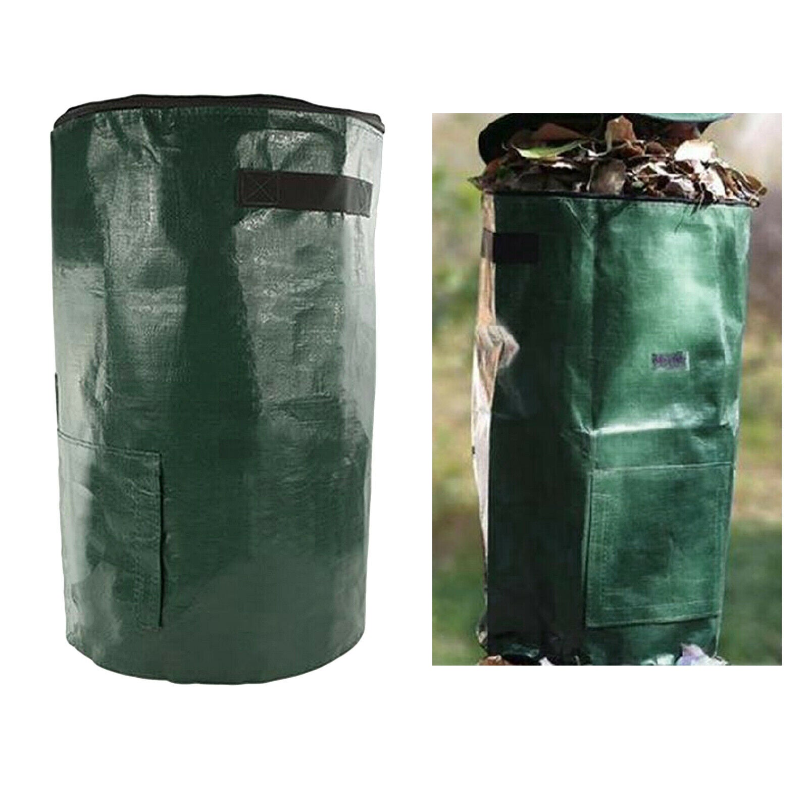 Compost Bag Heavy Duty Yard Kitchen Garden Garbage Waste Composter Bags Bin