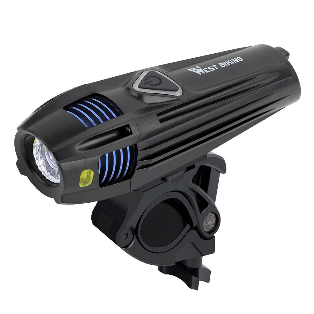 Waterproof Rechargeable Bicycle Headlight LED Bike Front Light 5 Modes USB