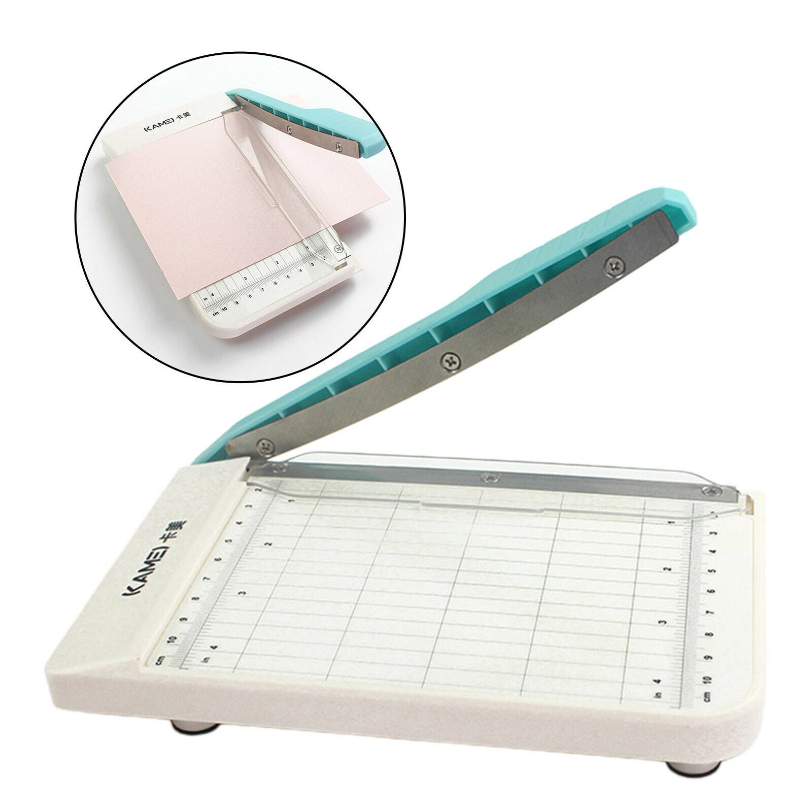 Paper Trimmer Guillotine 10 Sheet Capacity Photo Cutter for Card Home Office