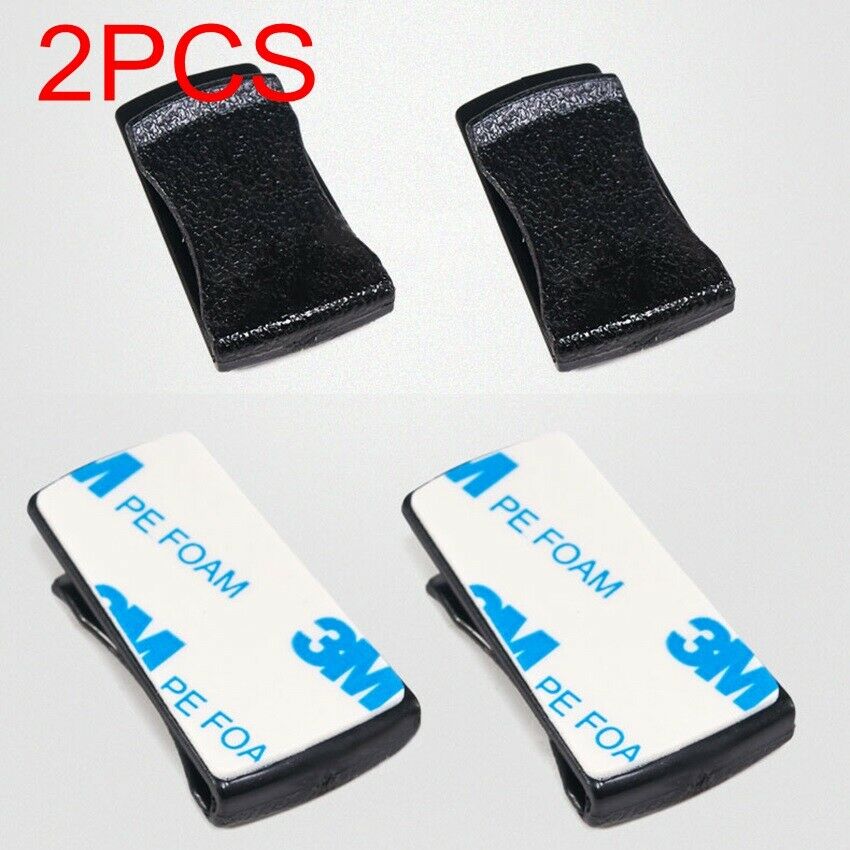 2PCS Convenient Auto Car Seat Hanger Holder Hook Sunglass Organizer Holder Clip