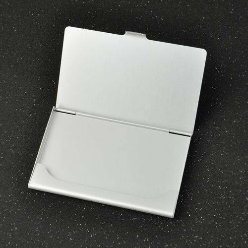 1Pc Pocket Metal Business ID Credit Card Case Box Holder Stainless Steel