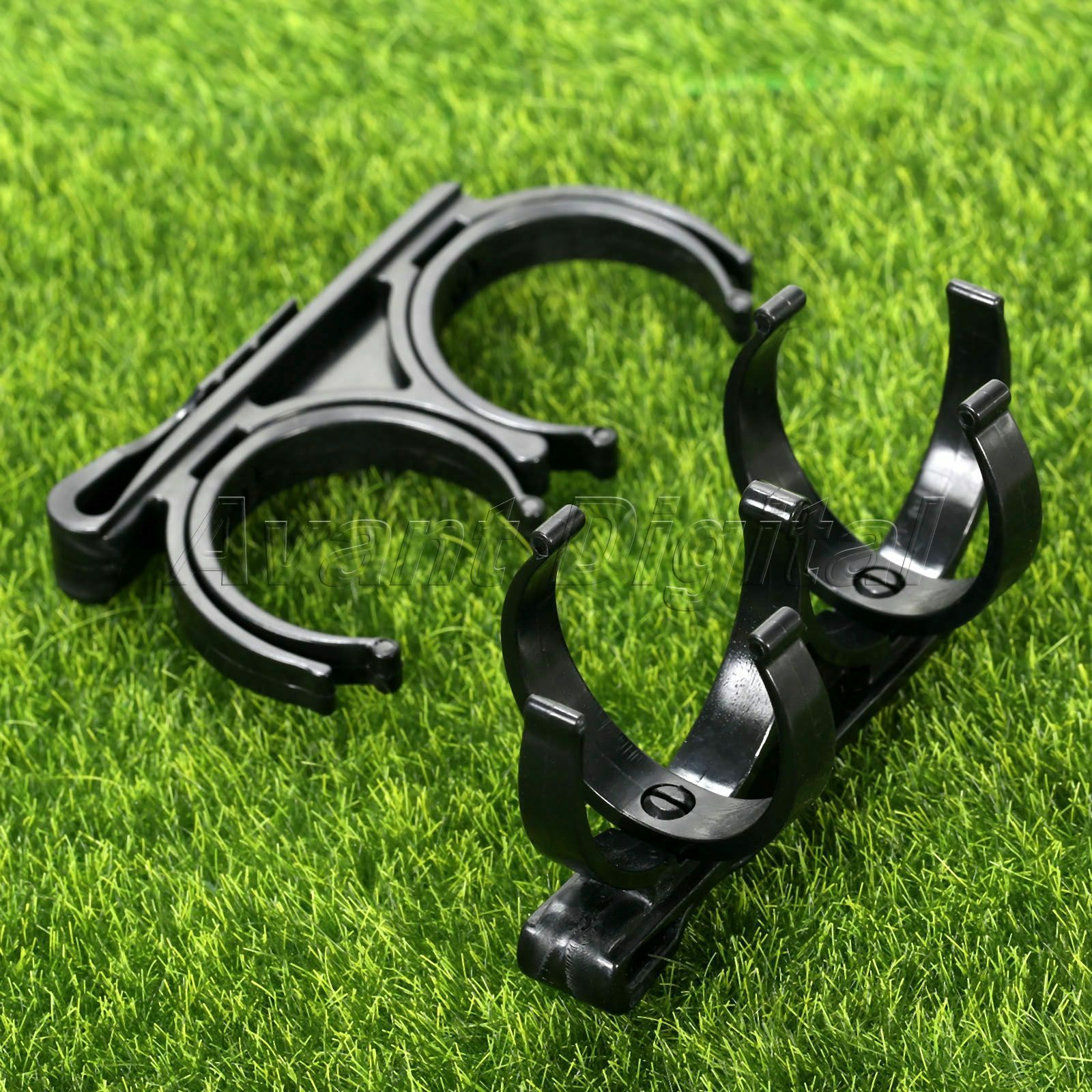 2 x Golf Ball Holder Clip Organizer Black Golfing Club Sports Training Accessory