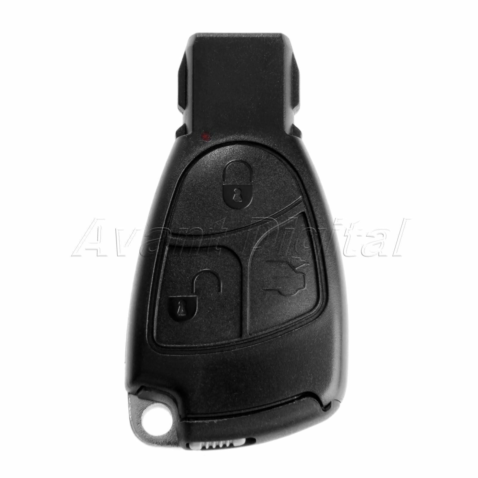 Remote Smart Insert Key Fob Case 3Button Shell for 1993-2009 Mercedes Benz ML350