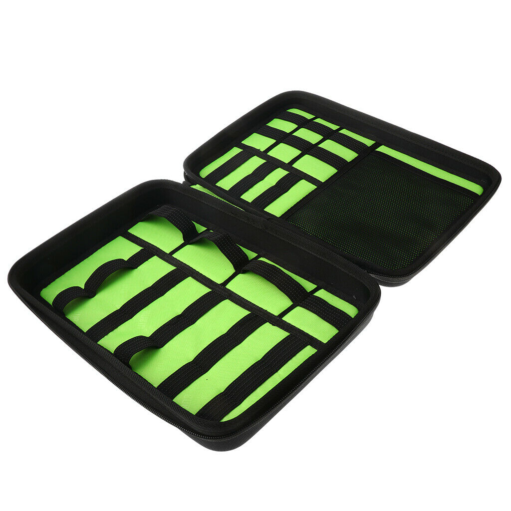 Two-way zipper Protective Nylon Storage Case Bag For Gopro Cameras L Black