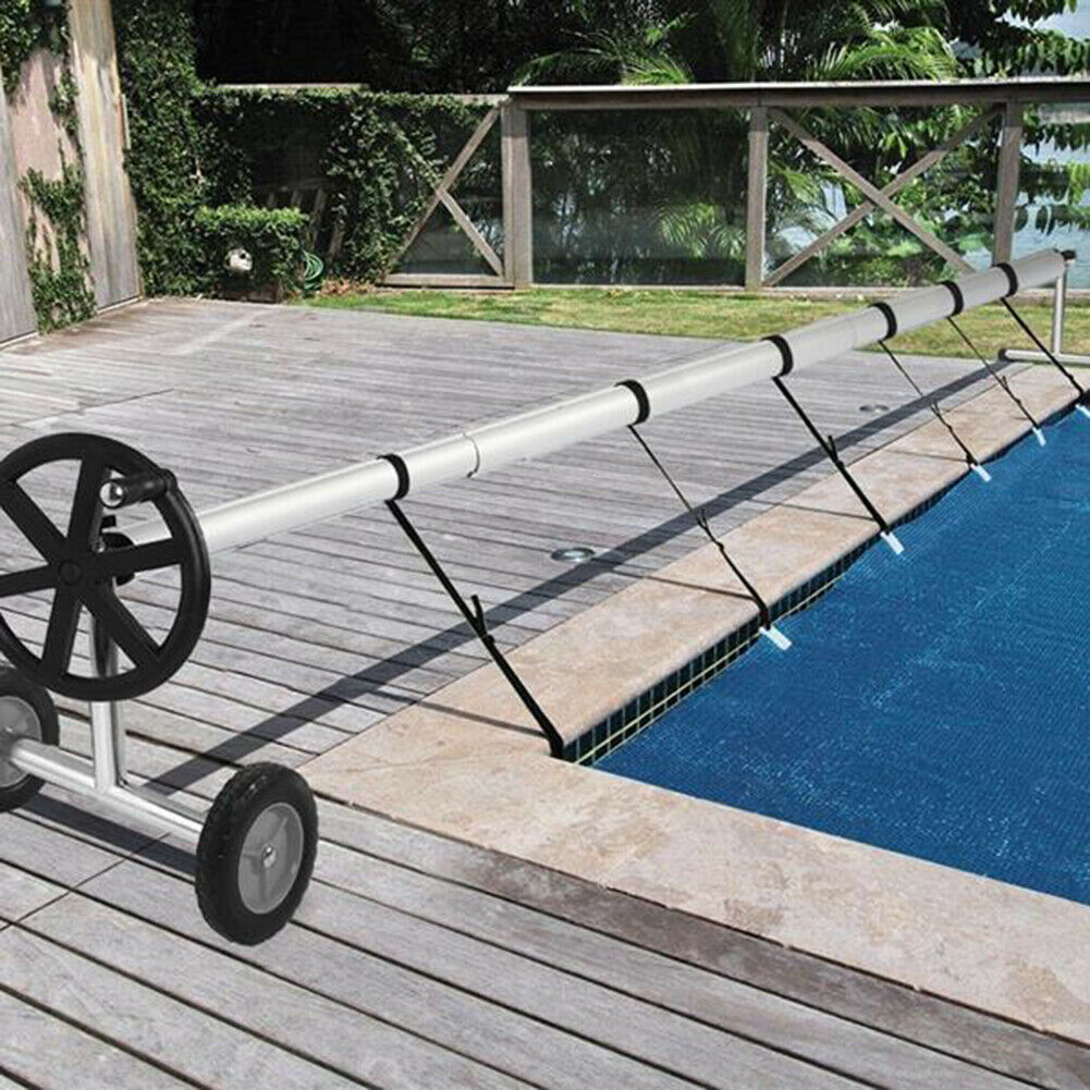 8pcs Swimming Pool Solar Cover Straps Kit Universal Solar Blanket Cord Buckle