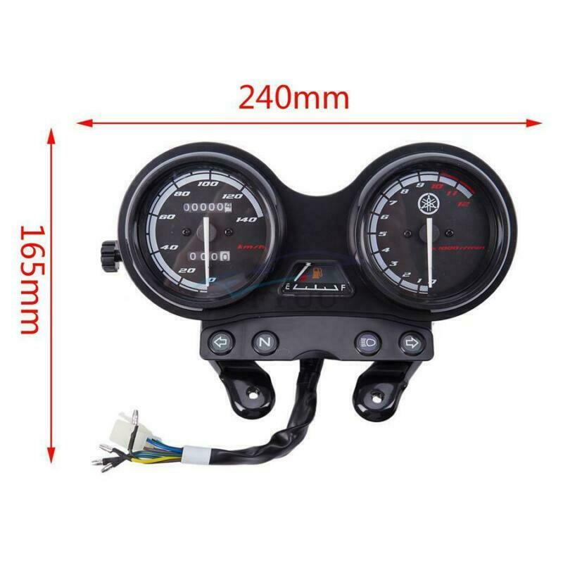 1PCS 240 x 165MM Motorcycle LCD Tachometer Odometer For YAMAHA YBR 125 2005-2009