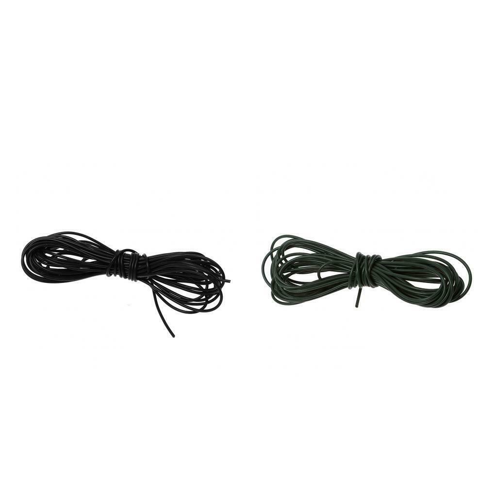 2 Pieces Rig Tube Sleeve 1mm Pretend Fishing Lines Anti  Rig Sleeves