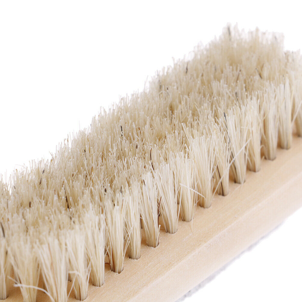 1PCS Foot Care Bristle Scrub Brush Wooden Handle Pumice Stone Remove Dead Ski Tt