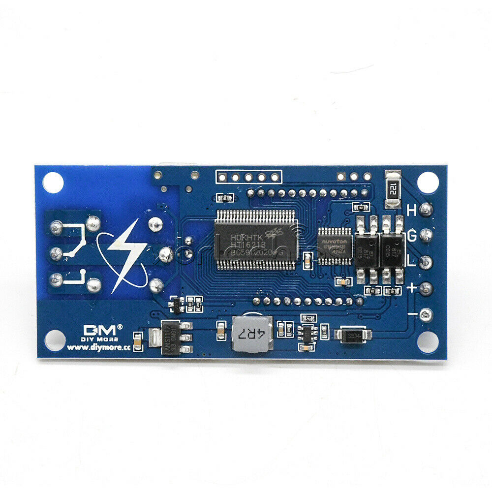 DC5-30V LCD Display Delay Relay Module Mirco USB Industrial Control Smart home