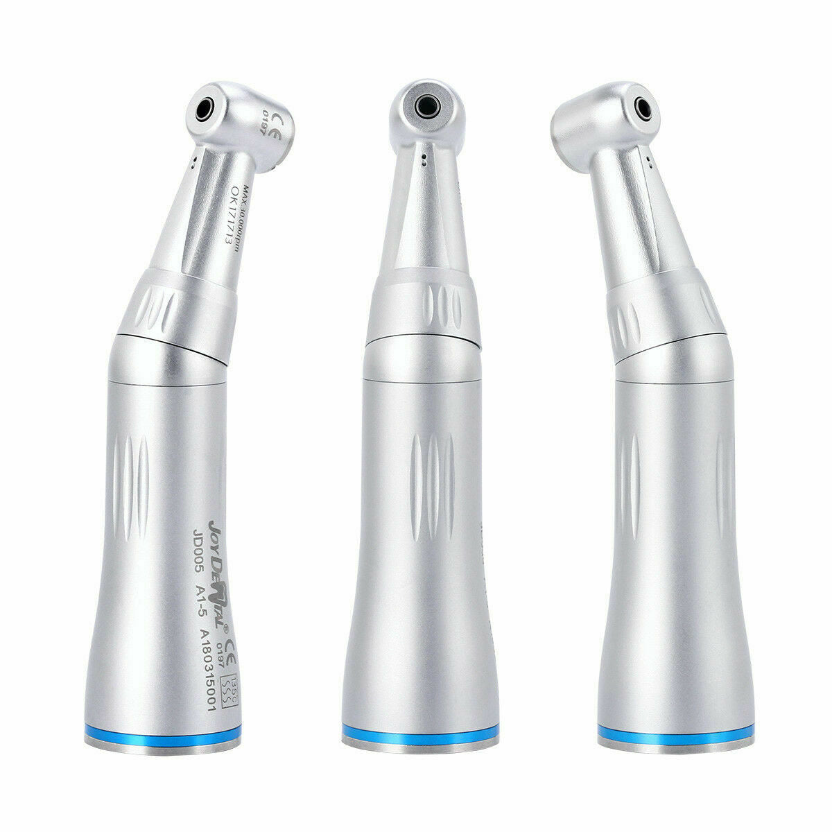 3 X Dental Contra Angle Low Speed Handpiece Inner Water Spray Pipe Push Button