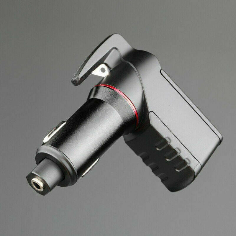 3 In 1 Car Truck USB Emergency Tool Window Braker Seat Belt Cutter USB Chager 1x