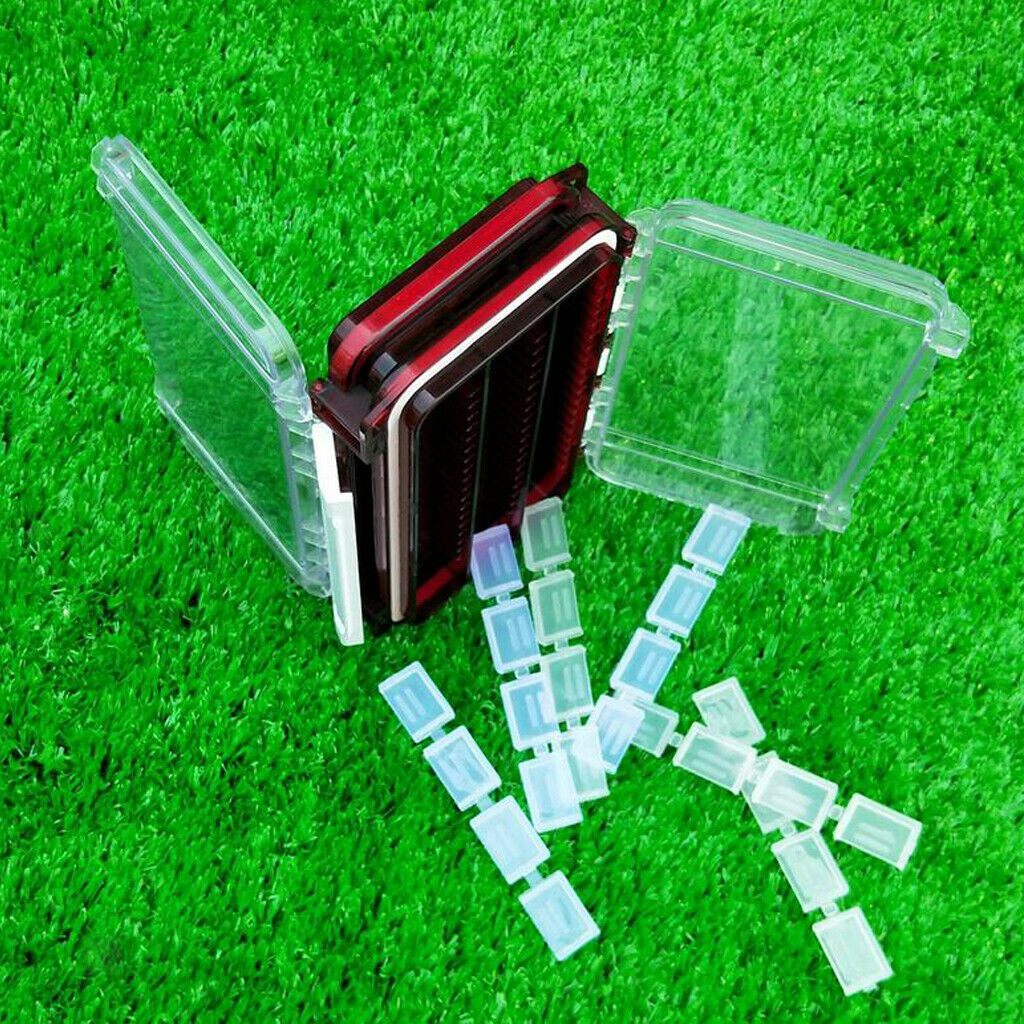 Multifunctional   Fly Box Fly Fishing Box Flies Lure Slit Foam Box