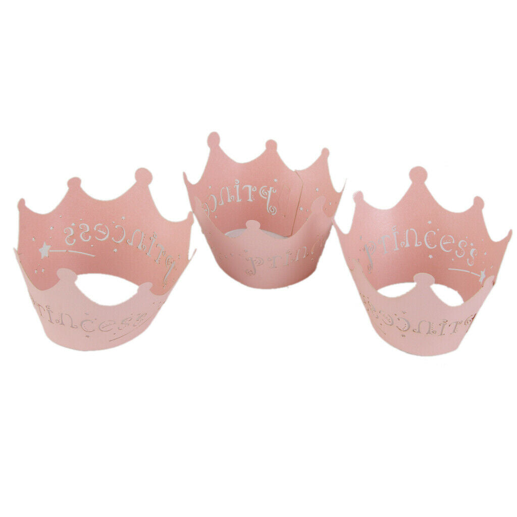 50pcs Cake Cupcake Wrappers Wraps Wedding Party Birthday Baby Shower Pink