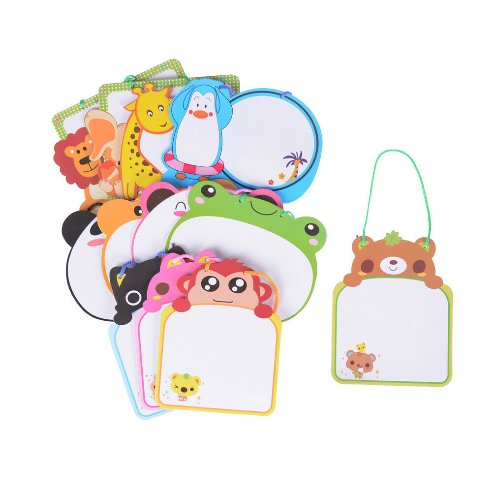 Kawkii Animals Reminder Board Cute Children Drawing Writing Board With Pen.l8