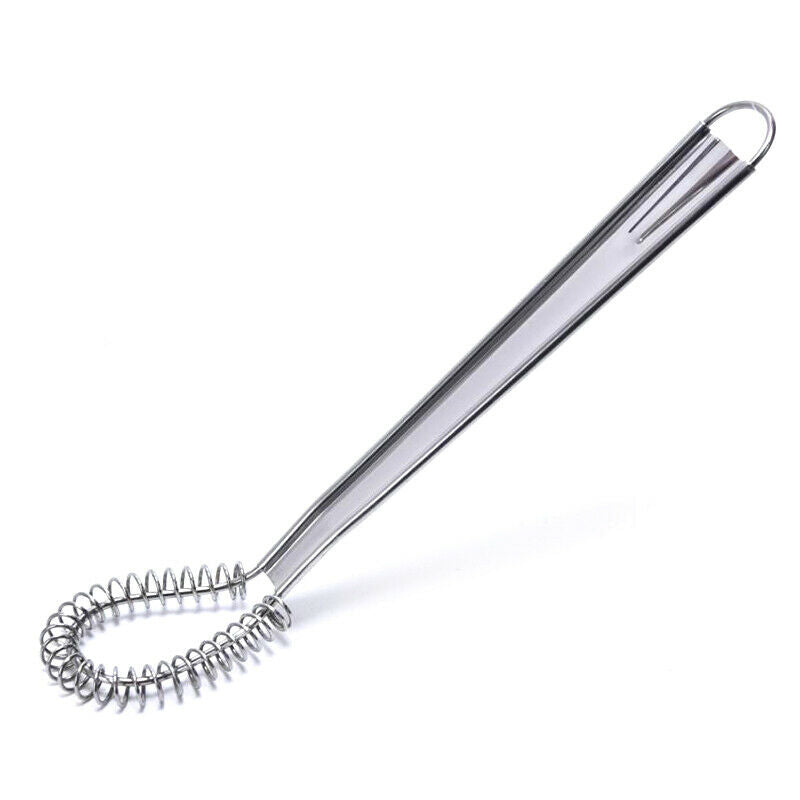 20cm Stainless Steel Magic Hand Held Spring Whisk Mini Kitchen Eggs Sauce.l8