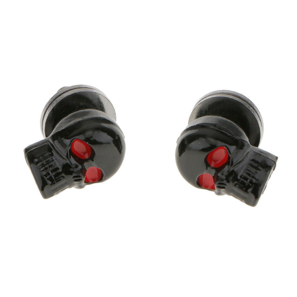 2x Motorcycle License Plate Fastener Bolts with Washers Replacement Kit