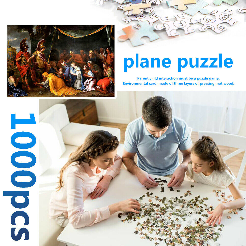 1000pcs Retro Family DIY Puzzle Paper Jigsaw Toys Room Picture Decoration  @
