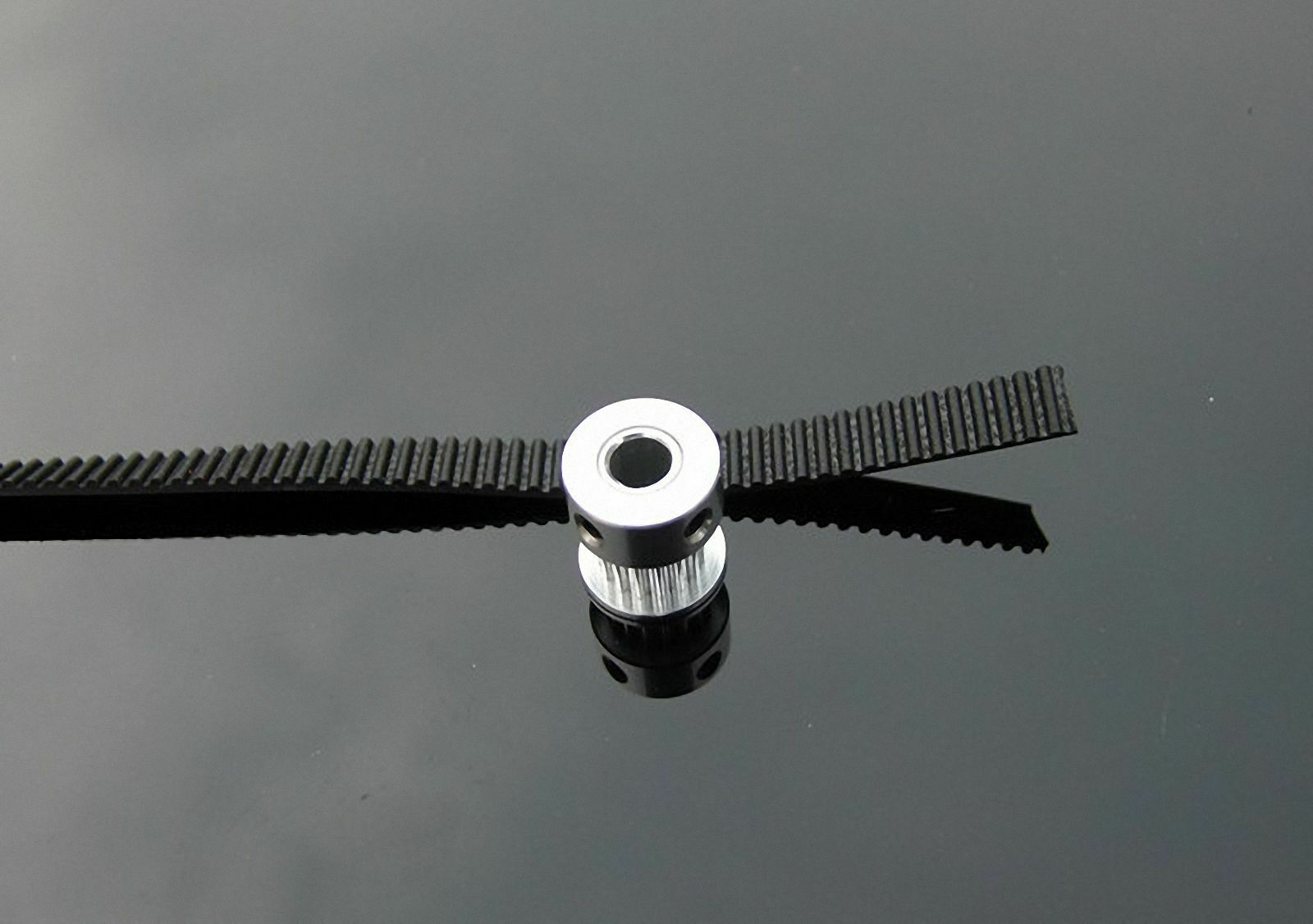 2 pc Timing Pulleys (bore 8mm) + B300MXL Timing Belt Set for RepRap Prusa Mendel