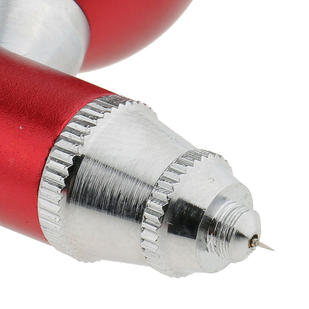 Dual Action Air Brush Paint Spray Tools for Nail Tattoo Cake Body Art Red