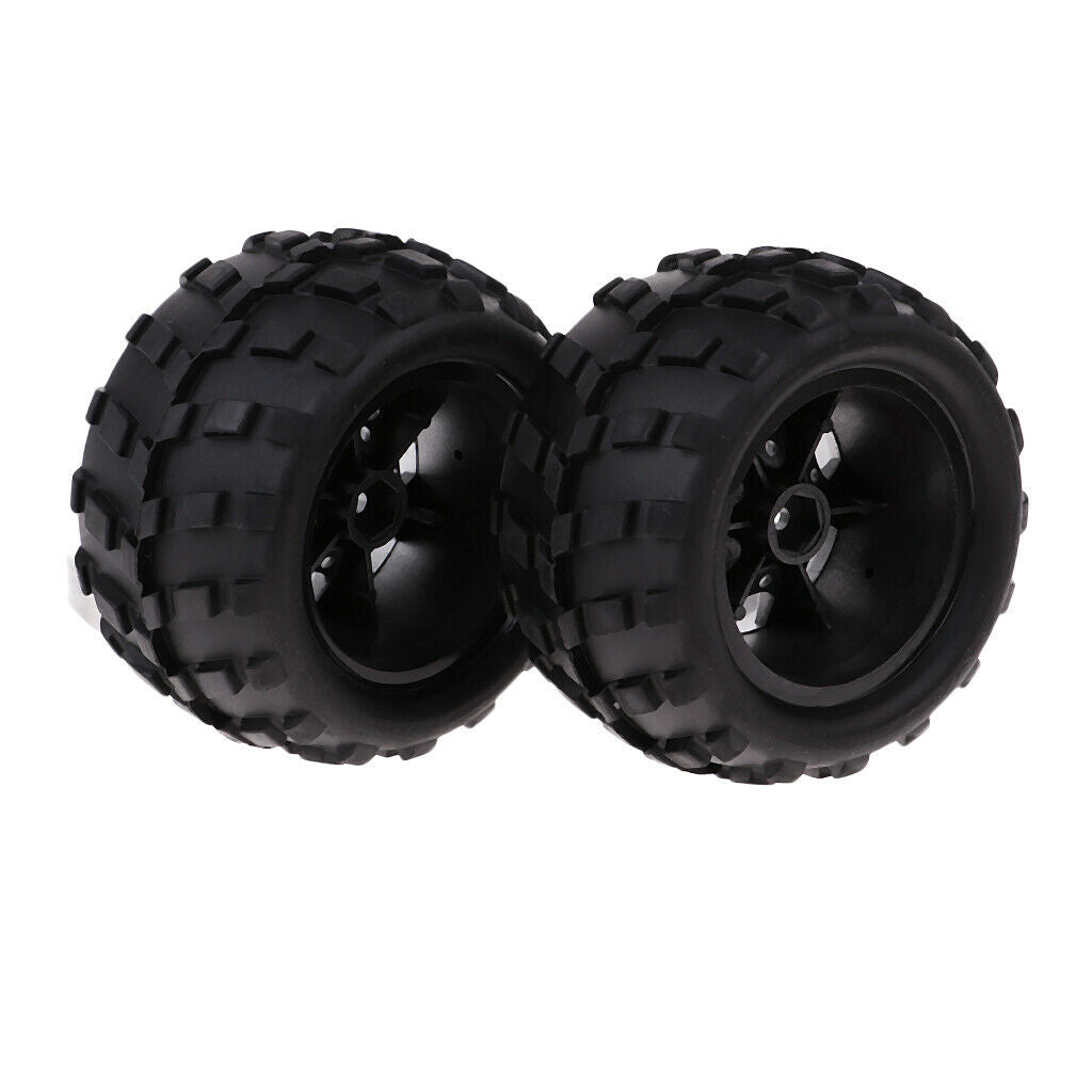 2pcs 2.5" Right Wheel and Tires for 1:18 Wltoys A979-B RC Cars Trucks Parts