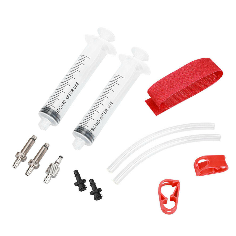 Hydraulic Disc Needle Syringe Brake Bleed Kit Bike Bicycle Parts Repair Tool Set