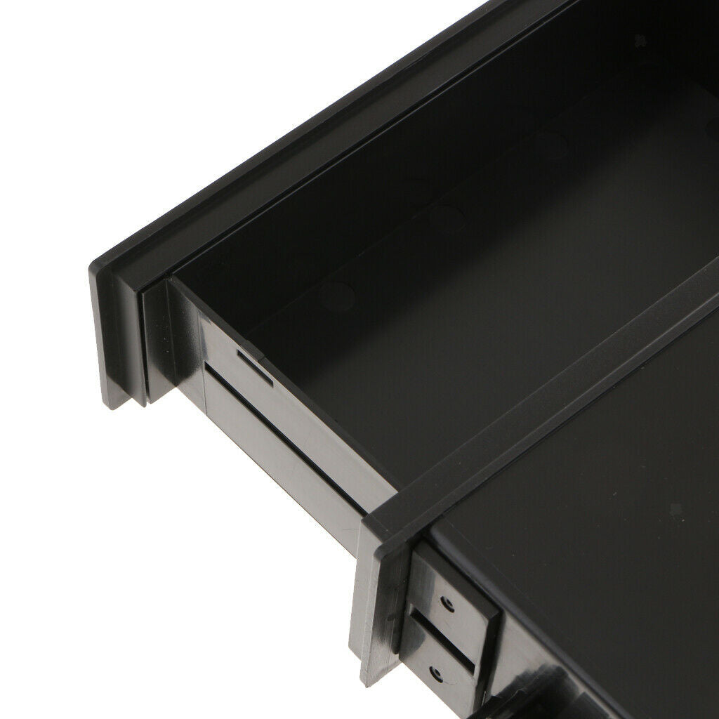 Universal Radio Pocket Car Auto CD Storage Box Single Installation Dash Mounting
