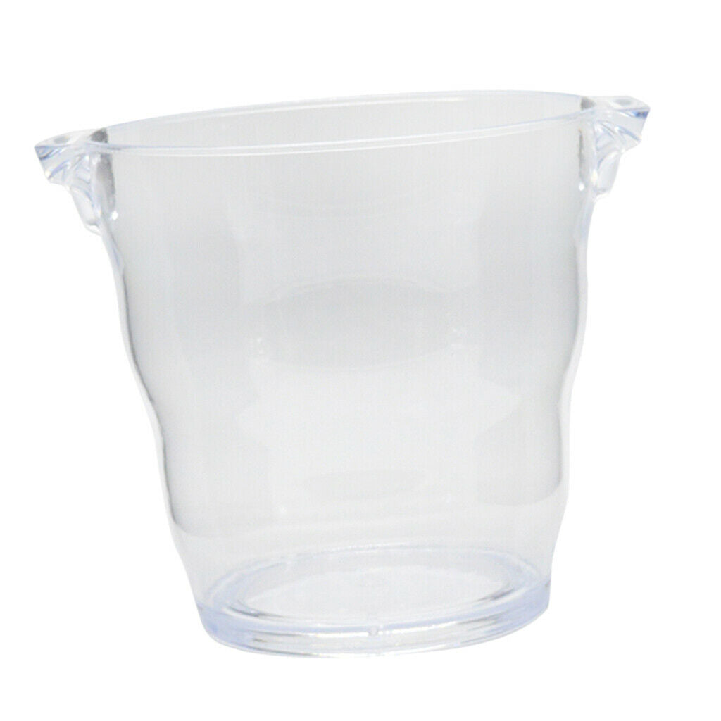 LED Ice Buckets Wine Coolers  Beer Bottle Cup + USB Cable - Blue, as described