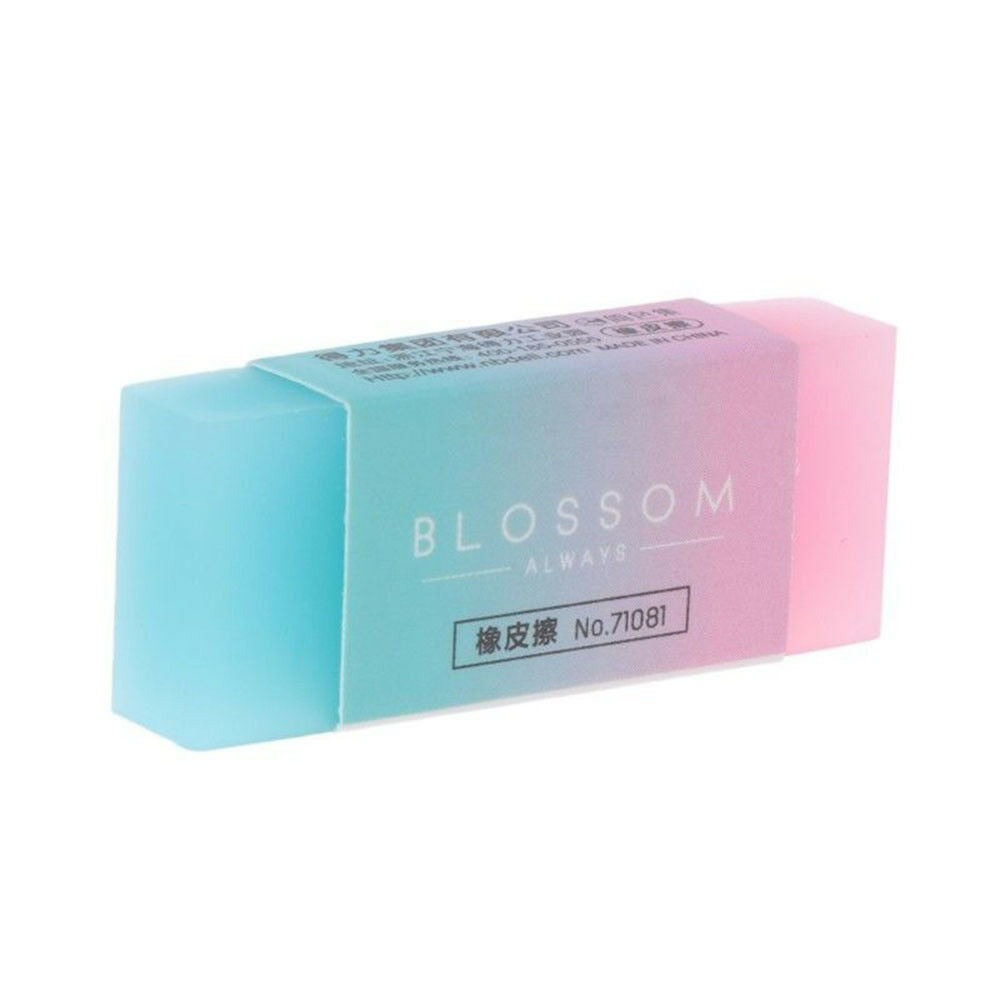 Cute Soft Durable Flexible Cube Colored Pencil Rubber Erasers For School Kids