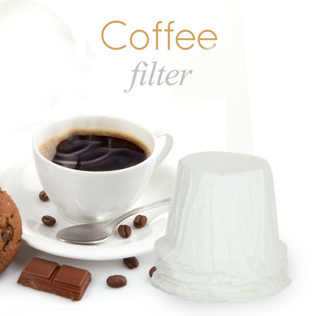6Pcs K Cups Kcups 100x Coffee Disposable Paper Filter for Keurig K400 K500