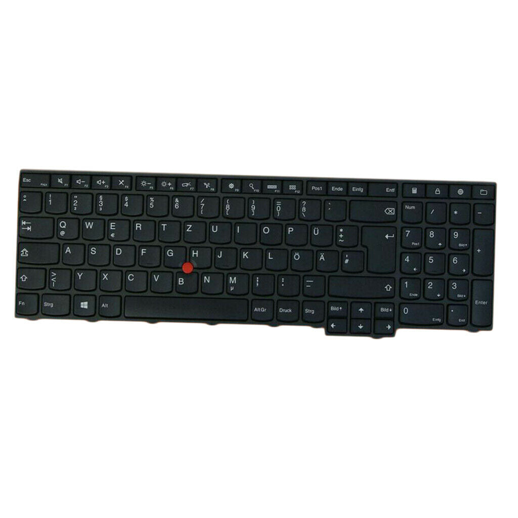 Black DE German PC Laptop Keyboard Keypad for Lenovo Thinkpad E550 E560