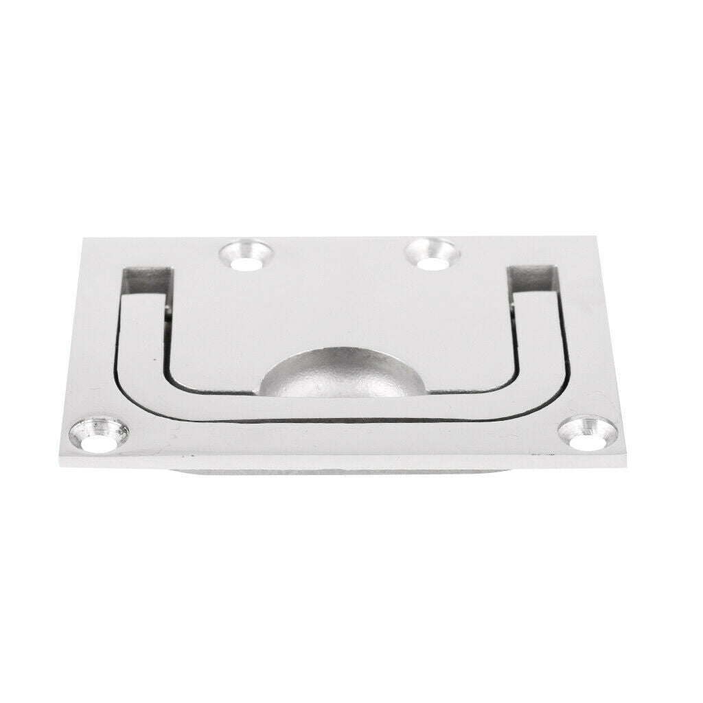 316 Stainless Steel Marine Yacht Hatch Flush Pull Ring Handle Anti-rust