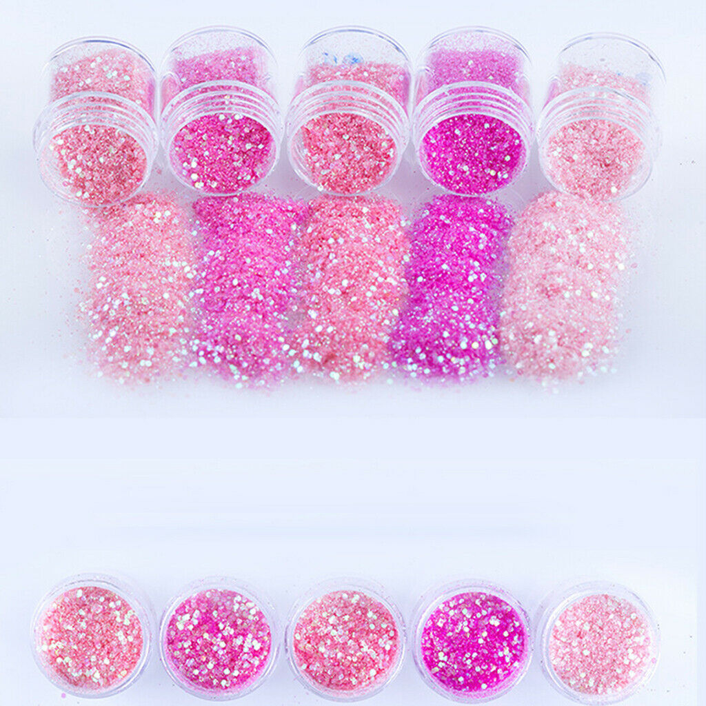 5x Holographic Chunky Festival Glitters Sequins for Face Body Hair Nails 03