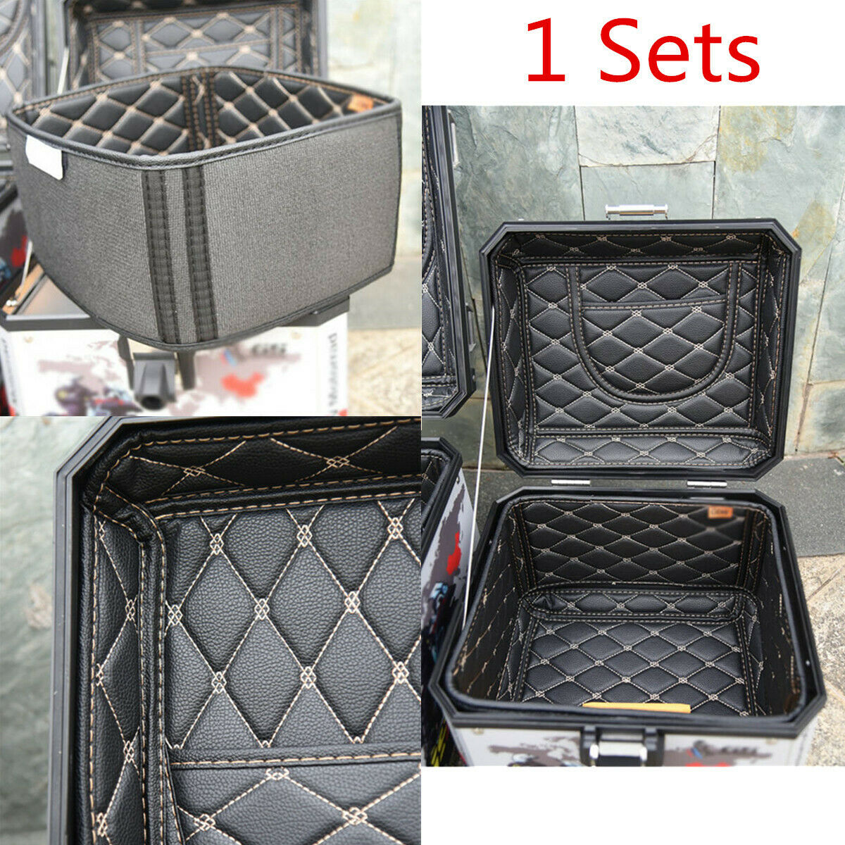 1 Sets Rear Box Container Lining For BMW R1200GS/LC/ADV 14-17 F800GS /ADV 13-17